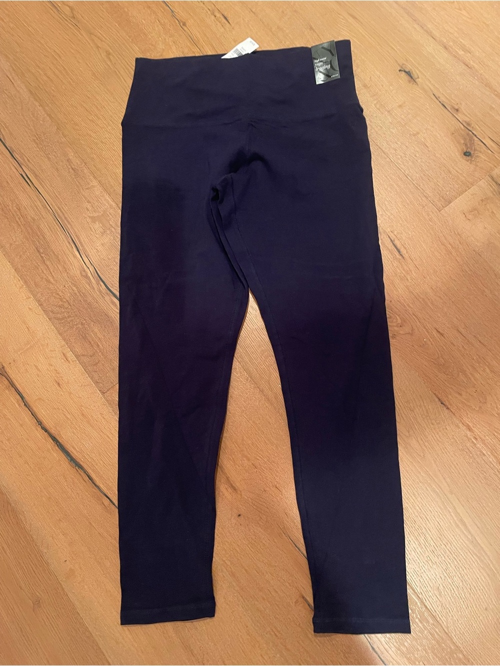 New York & Company Navy Blue High-Waist Leggings